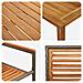 Set da Pranzo per Giardino 7 pcs Grigio Poly Rattan - Foto miniatura 9