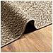 Tappeto ZIZUR Beige 120x120 cm Aspetto Iuta Interni ed Esterni - Foto miniatura 8