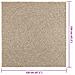 Tappeto ZIZUR Beige 120x120 cm Aspetto Iuta Interni ed Esterni - Foto miniatura 9
