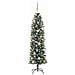 Albero di Natale Artificiale Sottile Verde 150 cm - Foto miniatura 4