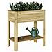 Supporto per piante con lo scaffale Marrone 85 x 46 x 94 cm - Foto miniatura 3