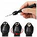 Mini Trapano Manuale Nero - Set 25 Punte 0,5-3mm | Precisione E Ergonomia | Per Legno E Plastica Diy - Foto miniatura 3