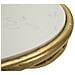 Tavolino Vkh801-oro-metallo-38x38x60 Cm - Foto miniatura 3