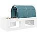 Letto con Tunnel 4 pcs Bianco e azzurro Legno ingegnerizzato - Foto miniatura 8