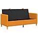 Divano con Storage Giallo Scuro 172 x 78 x 87 cm Poliestere - Foto miniatura 4