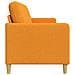 Divano con Storage Giallo Scuro 172 x 78 x 87 cm Poliestere - Foto miniatura 5