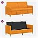 Divano con Storage Giallo Scuro 172 x 78 x 87 cm Poliestere - Foto miniatura 7
