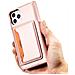 Custodia Magnetica Per Iphone 12 Pro Max, Portafoglio Per Carte, Supporto Per Carte, Rosa - Foto miniatura 4