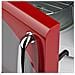 FM2102 Forno Microonde Combinato con Grill Capacità 20 Litri Potenza 700 Watt Colore Rosso - Foto miniatura 3