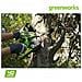 Motosega Greenworks 40v - 30 Cm - Senza Batteria E Caricabatterie - G40cs30 - Foto miniatura 2