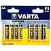 Superlife Batteria Zinco Carbone Stilo Aa 1.5 V Conf 8 Pz. - Foto miniatura 1