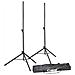 Sps023set - Set Di 2 Supporti Per Altoparlanti Con Custodia - Foto miniatura 1