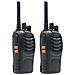 Stazione Radio Portatile Pmr R40 Pro, Set Con 2 Pz, 0,5w, Asq, Tot, Monitor, Programmabile, Batterie 1200mah, Caricabatterie E Cuffie Inclusi - Foto miniatura 2