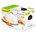 Mr-1678-g Portapane, Coperchio Scorrevole, Design Moderno, Bread Box Bianco - Foto miniatura 5