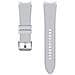 Cinturino Et-sfr89lsegeu Per Galaxy Watch 4 4 Classic Argento Fluoroelastomero Size S M - Foto miniatura 3