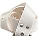Cintura Silicone Marsigliese Fibbia Nylon Bianco Standard - Foto miniatura 2