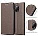 Custodia Compatibile Con Xiaomi Redmi 10x 5g In Bruno Caffè - Coperchio Protettiva Con Chiusura Magnetica, Funzione Stand E Tasca Per Le Carte - Foto miniatura 6
