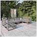 Set Divani da Giardino 6 pz in Legno Massello di Pino - Foto miniatura 1