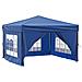 Tenda Per Feste Pieghevole Con Pareti Laterali Blu 3x3 M - Foto miniatura 5