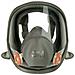 Maschera Completa in Silicone 6900 Taglia L Nero Grigio - Foto miniatura 1