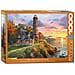 Faro Tramonto Oceano Scogliera Pace Tranquilla Puzzle, 1000 (6000-0965) - Foto miniatura 1