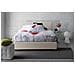 Letto Matrimoniale Berenice, Letto Contenitore Con Rivestimento In Tessuto, 100% Made In Italy, Apertura Frontale, Adatto Per Materasso Cm 140x200, Beige - Foto miniatura 1