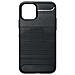 Custodia B-case Tpu Silicone Cover Case Per Apple Iphone 15 Pro Max Carbon Metal Black - Foto miniatura 2