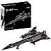Sr-71 Set Di Mattoncini Per Jet Blackbird - Set Di Giocattoli Da Costruzione Per Jet Blackbird Da 183 Pezzi - Aereo Giocattolo Per Bambini Di Età Superiore A 10 Anni E Adulti - Compatibile Con Tutti I Mattoncini Da Costruzione - Foto miniatura 1
