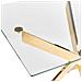 Tavolo Da Pranzo Maramo Oro 120 Cm 70 Cm Vetro Temperato - Foto miniatura 2