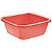 Bacinella Quadra 34 X 34 H. 13,5 Cm / 9 Lt - Blu - Foto miniatura 1