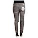 Jeans In Denim Push Up Skinny A Vita Bassa In Cotone Grigio - W28 - Foto miniatura 3