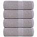 Asciugamani Per Sapone 4 Pz Grigio 30x30cm 360g/m 100% Cotone - Foto miniatura 1