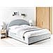 Letto Contenitore Ciniglia Vaucluse 180 X 200 Cm Azzurro - Foto miniatura 1