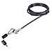StarTech.com Cavo di sicurezza per computer con chiave master, compatibile con Nano /K-Slot, cavo antifurto resistente al taglio, blocco universale per computer portatile da 2m, confezione da 25 pezzi - Foto miniatura 1