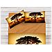 Lenzuola Copriletto Letto Sogni D''oro 100% Cotone Disegno Safari D81 Matrimoniale Safari D81 - Foto miniatura 2