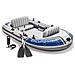 Gommone Gonfiabile con Remi e Pompa Excursion 4 Set - Foto miniatura 1