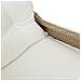 Poltrona reclinabile  con cuscino Beige in polyrattan - Foto miniatura 8