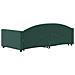 Divano Letto Estraibile Cassetti Verde Scuro 90x200cm Velluto - Foto miniatura 5