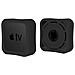 Copertura Completa In Silicone Per Apple Tv 4k (2021) Black - Foto miniatura 1