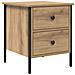 Comodino Artisan Oak 40x42x50 cm Legno Ingegnerizzato - Foto miniatura 1