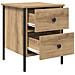 Comodino Artisan Oak 40x42x50 cm Legno Ingegnerizzato - Foto miniatura 5