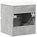 Set Mobili da Bagno 2 pz Grigio Cemento in Legno Multistrato - Foto miniatura 6