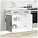 Base da Cucina Kalmar Grigio Sonoma in Legno Multistrato - Foto miniatura 3