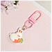 Set Di 10 Portachiavi Con Ciondolo Coniglietto E Carota - Accessorio Kawaii - Foto miniatura 2