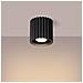 Lampada Da Soffitto Aura 1 Nero Gu10 Sl. 1784 - Minimalist Lampada A Soffitto Nero 10x10x10 Cm - Foto miniatura 5