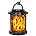 Luce Solare A Fiamma Da Esterno Con Clip - Lanterna Da Giardino A Led Tremolante - Foto miniatura 1