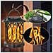 Luce Solare A Fiamma Da Esterno Con Clip - Lanterna Da Giardino A Led Tremolante - Foto miniatura 2