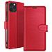 Custodia A Portafoglio Per Iphone 11 Pro Max Con Supporto E Linguetta Magnetica, Rosso - Foto miniatura 1