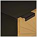 Comodino Nero e Oro 40 x 33.5 x 46 cm - Foto miniatura 6