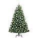 Albero di Natale Artificiale con Rami Pieghevoli Verde 210 cm - Foto miniatura 3